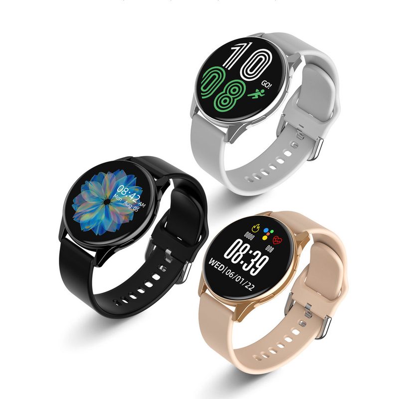 Orologio unisex Running T2pro Smart Round Screen Bluetooth con notifica delle chiamate e record sportivi_voghion.com
