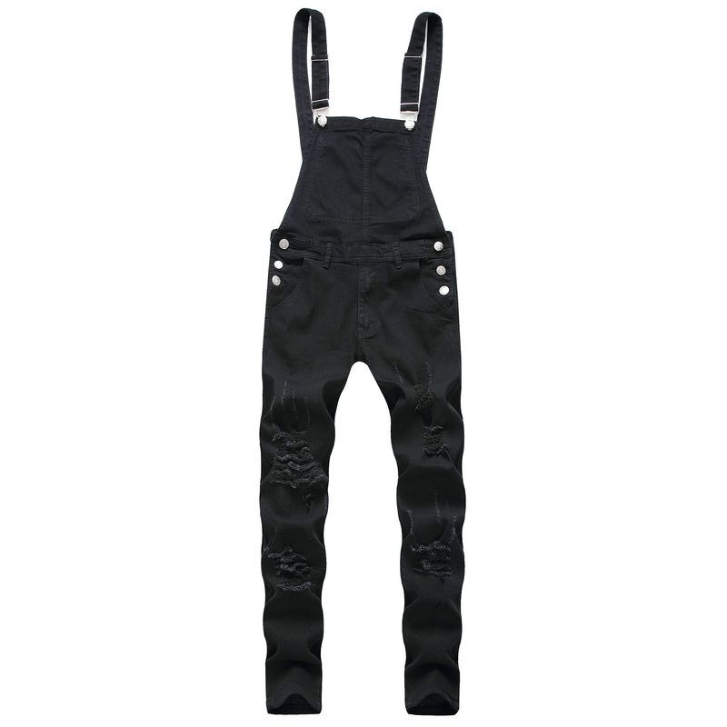 Los pantalones vaqueros de las ligas del dril de algodón de los hombres de la ropa del hombre jadean los mamelucos para los hombres_voghion.com