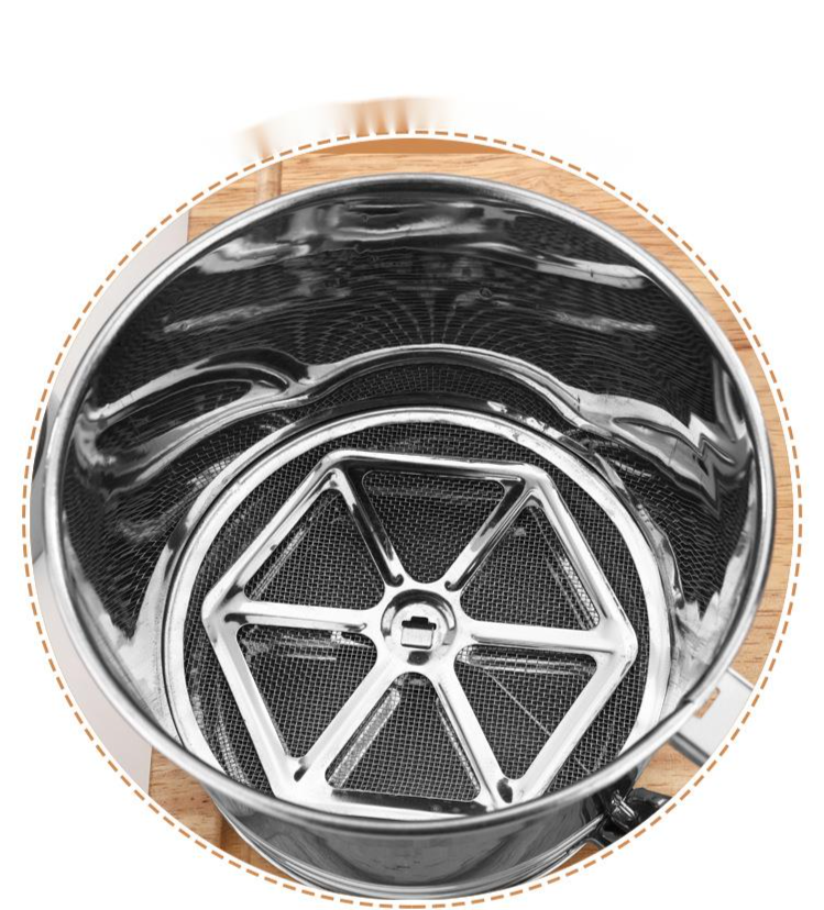 Handheld Halbautomatische Haushalts Edelstahl Backen Hilfs Werkzeug Mehl Filter Zucker Pulver Sieb_voghion.com