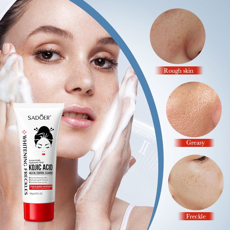 SADOER Mild Oil Control sejas tīrīšanas līdzeklis pilnā angļu valodā_voghion.com