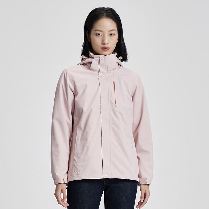 GB32614 Giacca softshell casual 3 in 1 impermeabile termosaldata da uomo, calda e resistente al freddo per donna_voghion.com