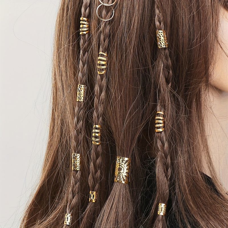 85 pezzi di accessori fai da te per dreadlock per parrucche, i più venduti in Europa e in America, anelli per extension con trecce traforate_voghion.com