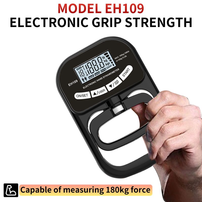 Grenzüberschreitender Fabrikgroßhandel Elektronisches Krafttrainingsgerät Kraftmessgerät Griffkraftmesser Handtester_voghion.com