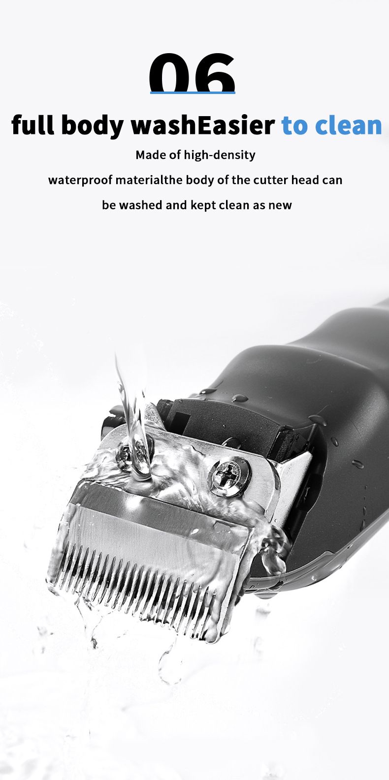Hair Trimmer Metal Professional Electric Hair Clippers Men's Shaving Clippers Oil Head Home Electric Hair Clipper Battery_voghion.com