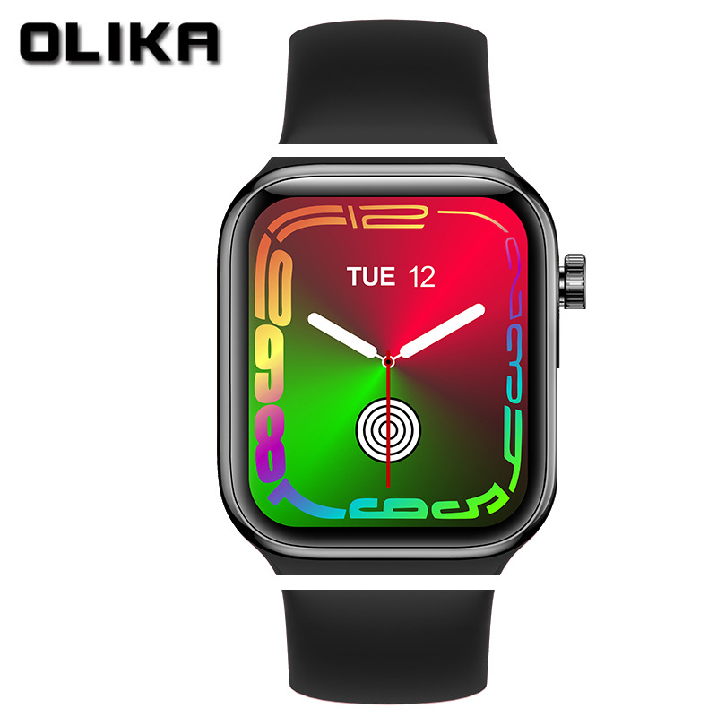 Touch Screen Smart Sports Waterproof Multifunctional Heart Rate Detection Dynamic Bluetooth Call Watch_voghion.com