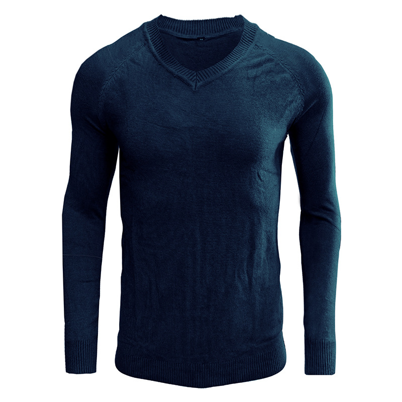 Abbigliamento uomo Maglieria uomo Autunno/Inverno manica lunga scollo a V_voghion.com