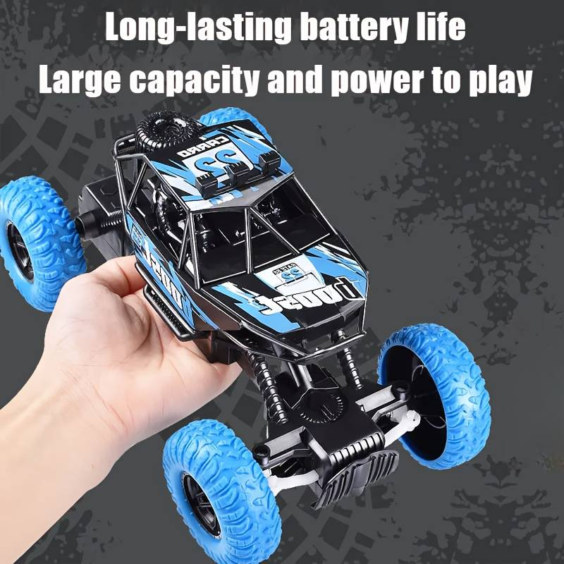 1pc Voiture d'escalade Rechargeable Télécommande Voiture Électrique Télécommande Véhicule Tout-terrain Jouet Voiture Convient pour Thanksgiving, Noël, etc._voghion.com