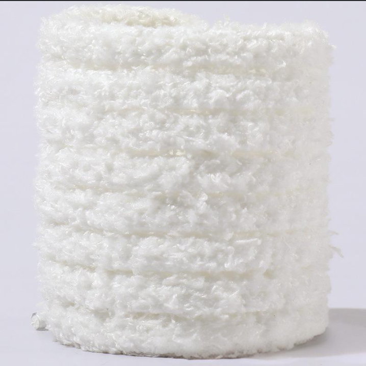 Shoe Accessories white round shoelaces, semi circular rope, plush shoelaces, Martin boots, leather shoes, sneakers, coconut waxed shoelace rope_voghion.com