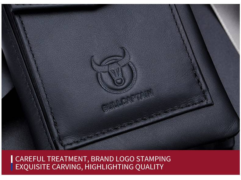 Carteira de couro masculina couro genuíno horizontal camada superior negócios couro de vaca carteira multifuncional slot para cartão zíper porta-moedas_voghion.com