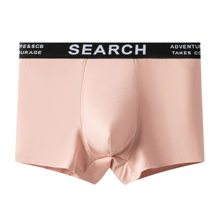 4PCS Boxer Shorts Large Size Seamless Cotton File Men's Boxer Shorts Summer Thin Section Siza L-3XL_voghion.com