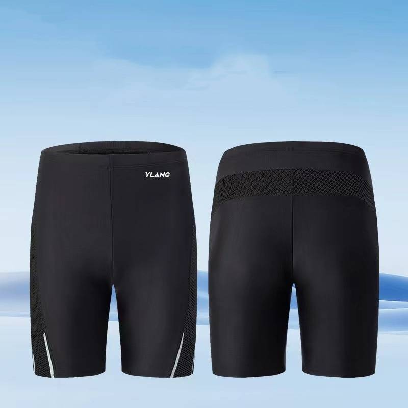 Maillot de bain pour homme, séchage rapide, protection solaire, pantalon long ample, maillot de bain professionnel anti-embarras, source chaude_voghion.com