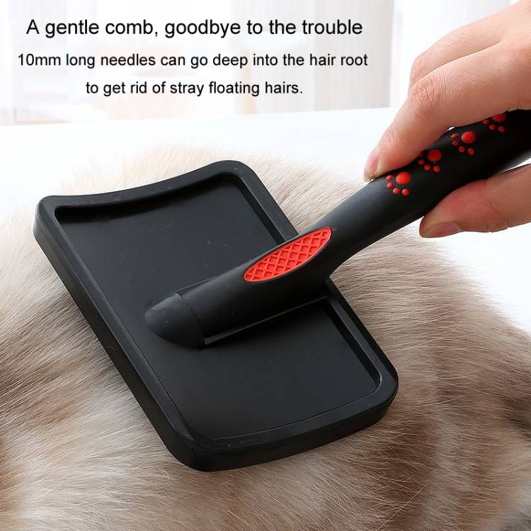 Evcil Hayvan İğne Tarakları Köpekler ve Kediler İçin Kavisli Evrensel Tarak_voghion.com