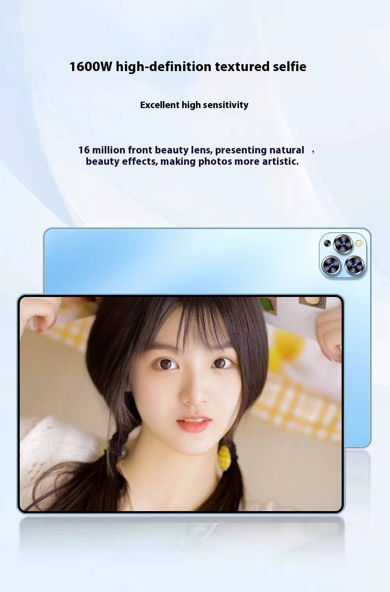 16 GB RAM + 1 TB Speicher Android-Tablet – 2-in-1-Gaming- und Office-Tablet für Studenten mit HD-Display und langer Akkulaufzeit_voghion.com