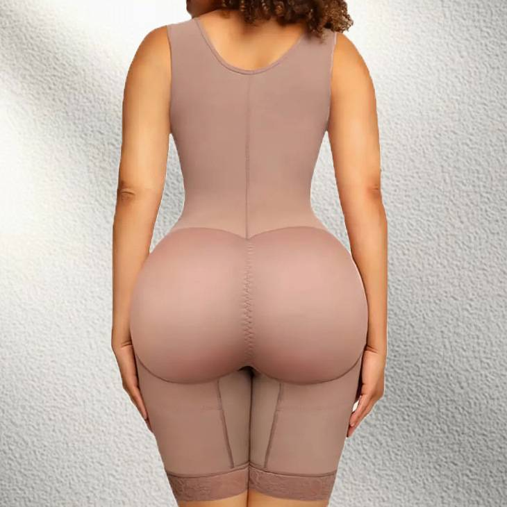 Steel-Boned Corset Bodysuit For Women - Sleeveless Mesh Shapewear With Cup Drip Glue, Double-Layer Thickened Design For Hourglass Figure_voghion.com