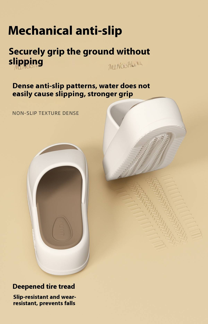 Kadın Fiyonklu Terlik - 3,5 cm Yükseklik, Nefes Alabilen EVA ve Kaymaz Tabanlı Tatlı ve Destekleyici Platform Terlikler (Gül Kırmızısı/Siyah/Haki/Yeşil)_voghion.com