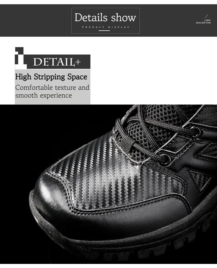 Plus-size Tactical Boots Combat Boots Waterproof Breathable Field Boots_voghion.com