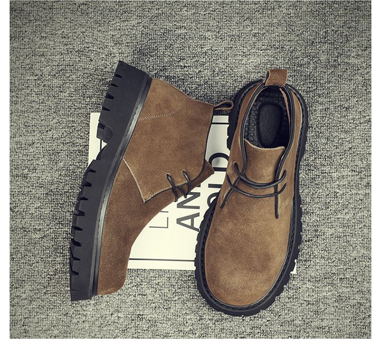 Lässige Derby-Schuhe für Herren, Leder, Retro, großer Kopf, Lederschuhe, Plateausohle, Fleece, Martin-Stiefel, modisch, atmungsaktiv, Herrenschuhe_voghion.com