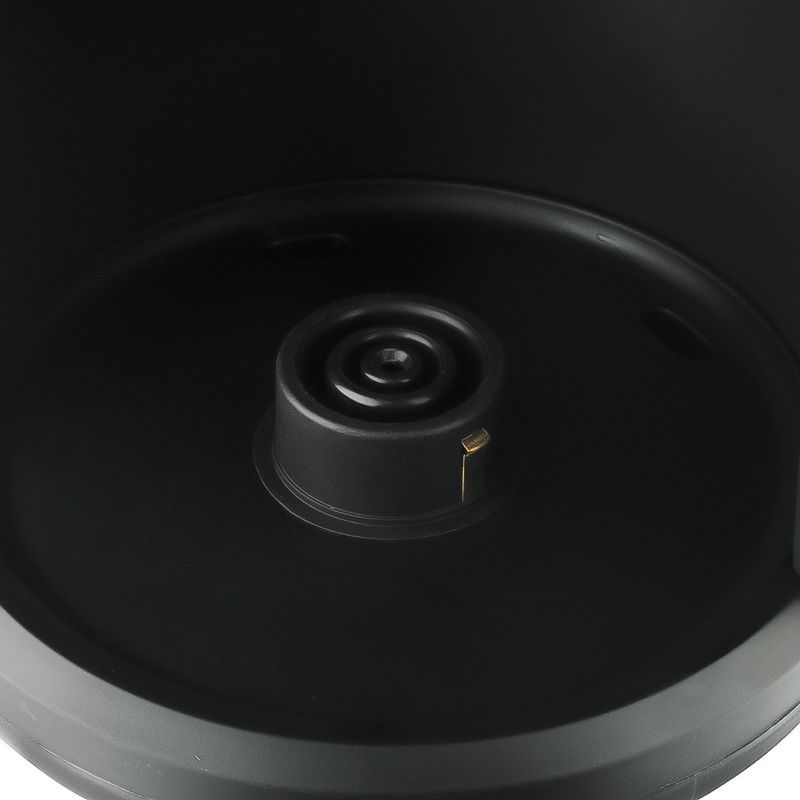 Hervidor de agua caliente resistente a altas temperaturas, con estándar de la UE de la RAF, para preparar café, tetera visible y calentador de leche._voghion.com