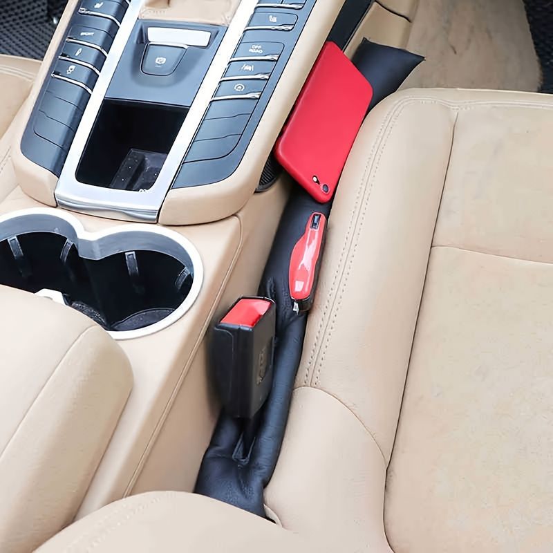 Seat Gap Filler Universal Soft Styling Padding Leather Leak Pads Plug Spacer Car Interior Decorative Accessories Filling_voghion.com