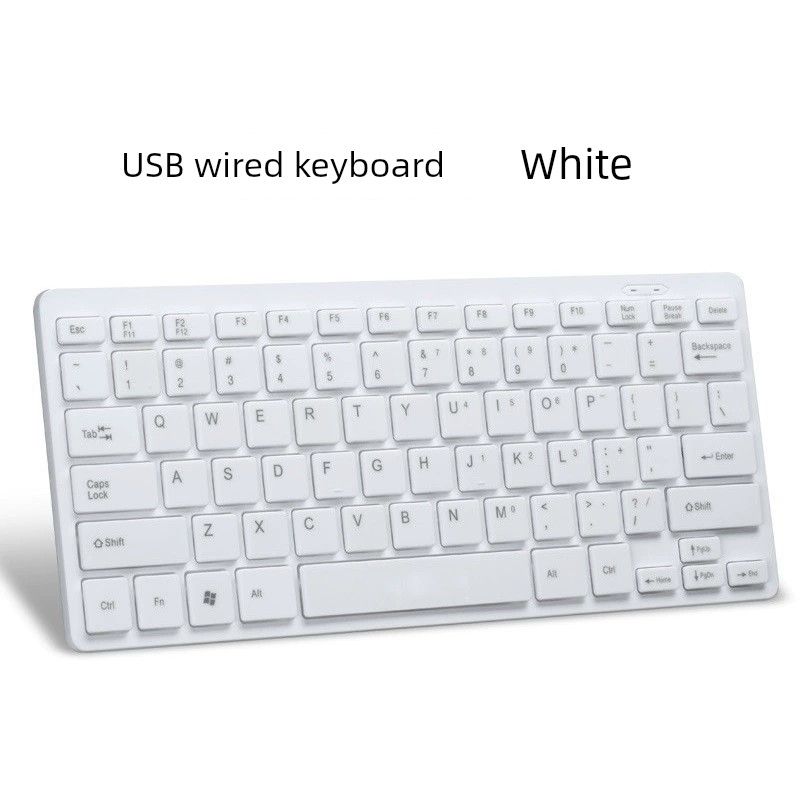 K1000 Chocolate Wired Mute Silent Keypad_voghion.com