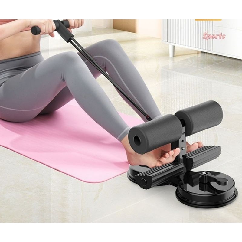 Widened Sit-Up Assist Device For Home Use, Men And Women Abdominal Exercise, Abs Workout, Suction Cup Fitness Equipment_voghion.com
