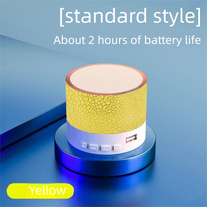 A9 Mini Crack Bluetooth Outdoor Portable Student Dormitory Subwoofer Wireless Small Speaker_voghion.com