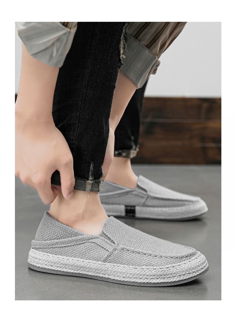 Canvas Summer Atmungsaktiv 2024 Männer Casual Villsäiteg Rutschfest Anti-Geroch Soft Sohle Board Schong_voghion.com