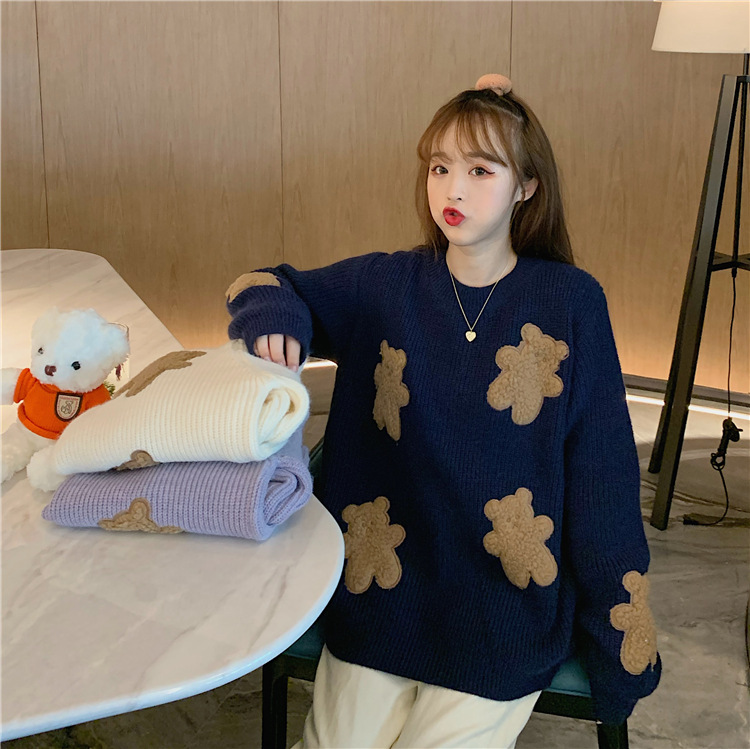 Damenmode-Pullover-Pullover-Top-Strickwaren_voghion.com