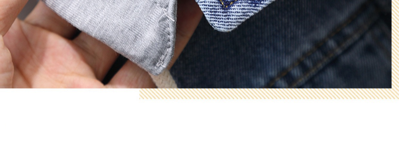 Cappotto in denim da ragazzo Primavera e autunno Top con cappuccio autunnale per bambini è alla moda e bello_voghion.com