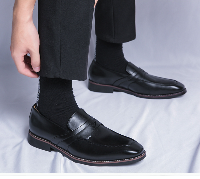 Neue Herbst Herren Business Formal Casual Lederschuhe Britischen Stil Höhe Verbessern Schuhe Für Junge Friseure_voghion.com