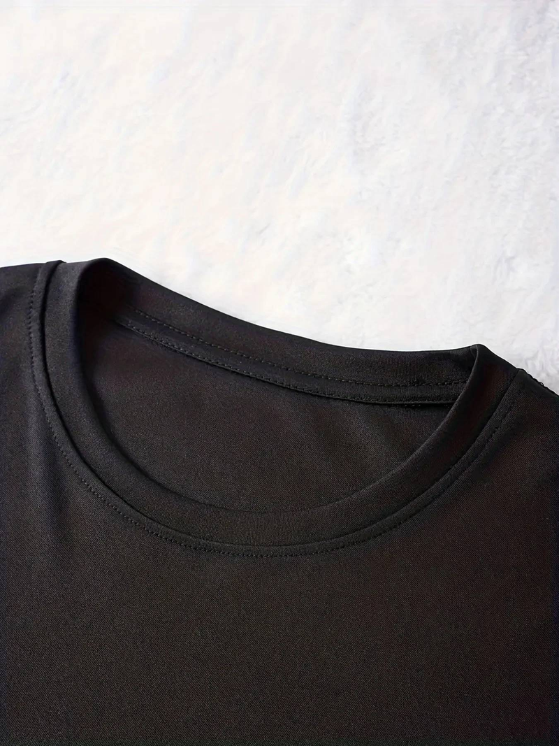 Women's Bodycon Short Sleeve Mini Dress - Printed Pattern | Casual Trendy T-Shirt Dress_voghion.com