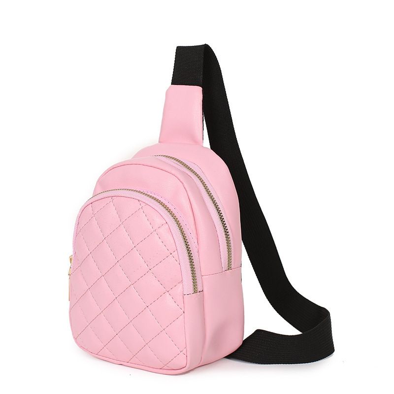 Sac à bandoulière matelassé brodé pour femme, sacoche de poitrine à double couche pour ranger téléphone_voghion.com