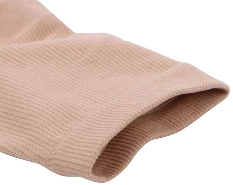 Bas de Compression pour femmes, chaussettes de sport à pression, longues, cyclisme, fermeture éclair, soutien professionnel des jambes, épaisses, pour varices_voghion.com