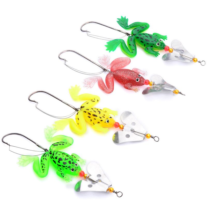 A volte 6,2 g Nuova esca morbida 9 cm Jumping Frog Blackfish Topmouth Culter Adatto per DW1245_voghion.com