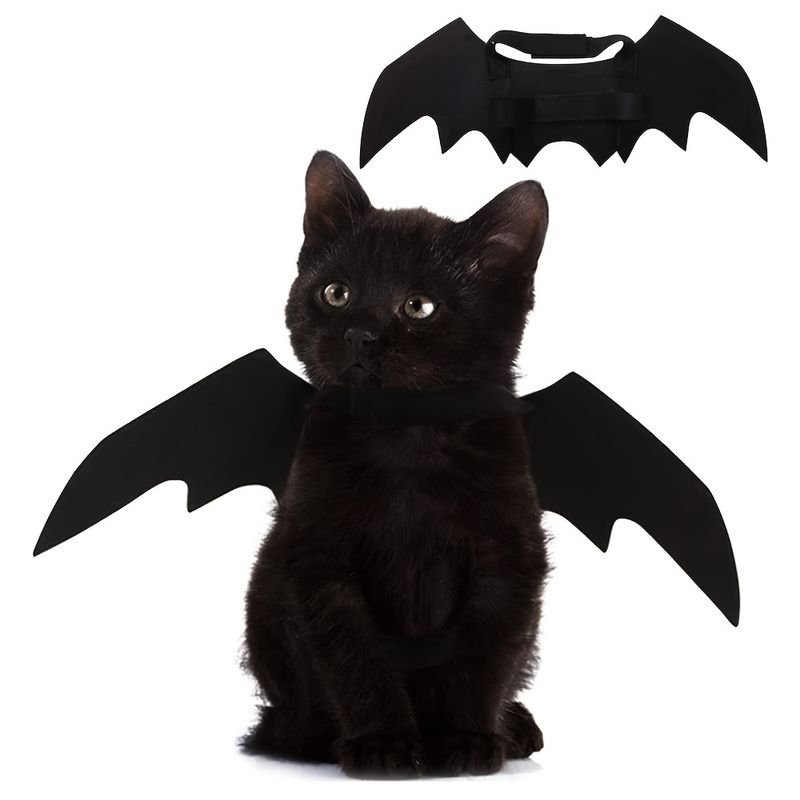 Spook Up Your Pet This Halloween With These Adorable Bat Wings!_voghion.com