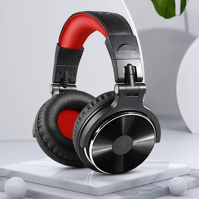 Kabelloser Kopfhörer, empfindlich, komfortabel, Geräuschunterdrückung, anpassbar, professioneller Studio-DJ-Kopfhörer für E-Gitarre_voghion.com