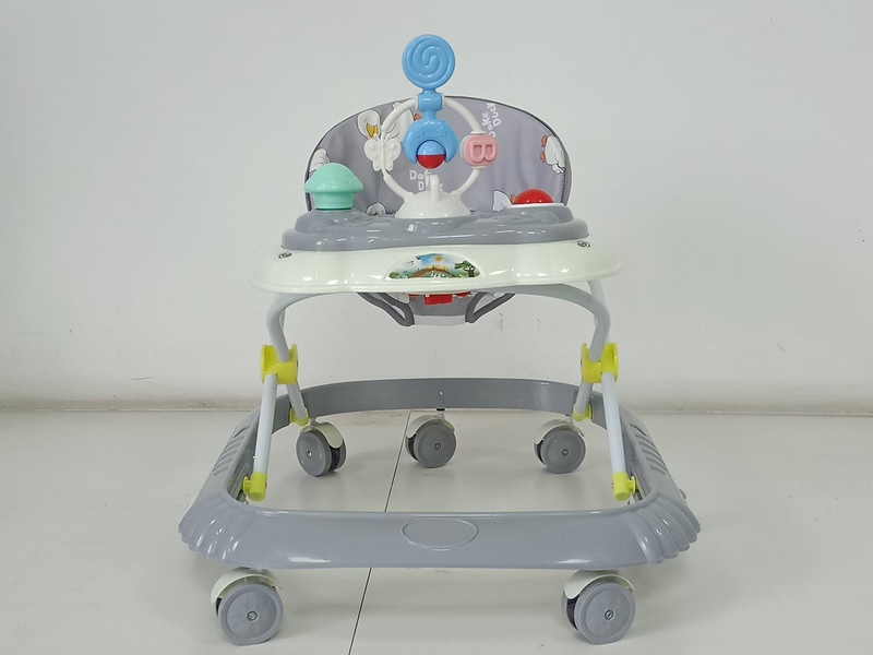 Poussette multifonctionnelle anti-retournement pour bébé, peut s'asseoir et pousser, apprendre à conduire, démarrer la voiture, pliable_voghion.com