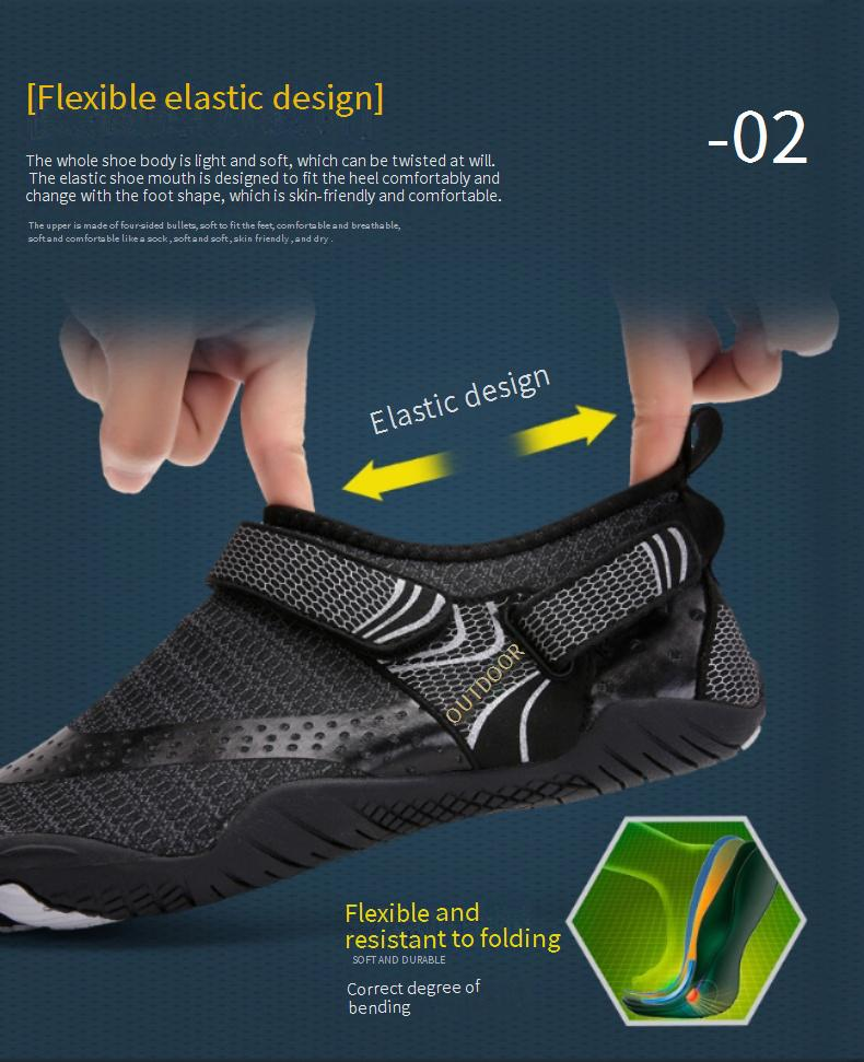 Utomhus Bergsklättring Cykling Sport Andningsbara Snabbtorkande Flodvadskor Femfingers Fitness Strand Simning Dykningsskor_voghion.com