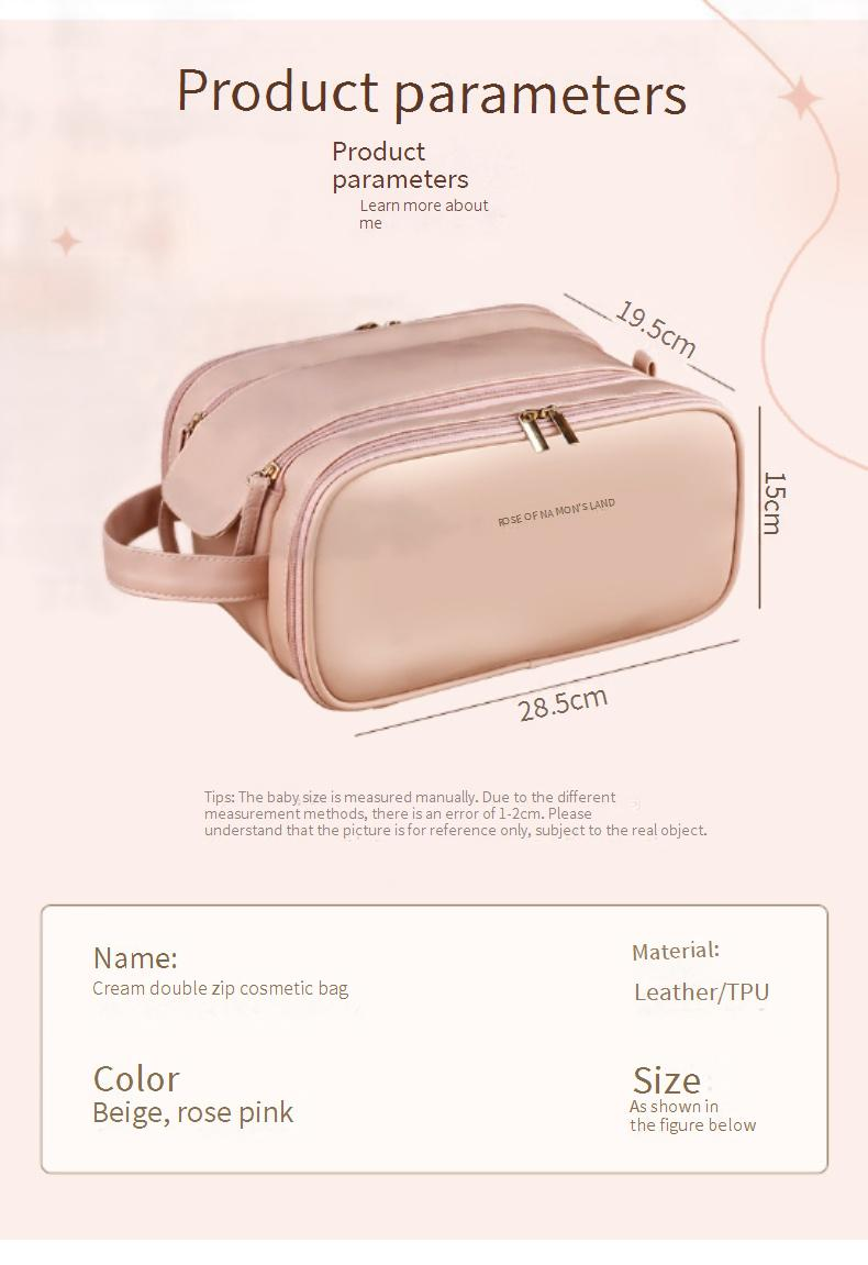 Makeup Tools & Accessories Cosmetic Bag High End Large Capacity Portable Three Layer High Value Business Trip Travel Waterproof Storage Bag_voghion.com
