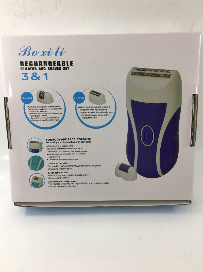 Rifinitore multifunzione 3 in 1 - Rasoio elettrico per barba, peli del corpo e rimozione dei calli_voghion.com