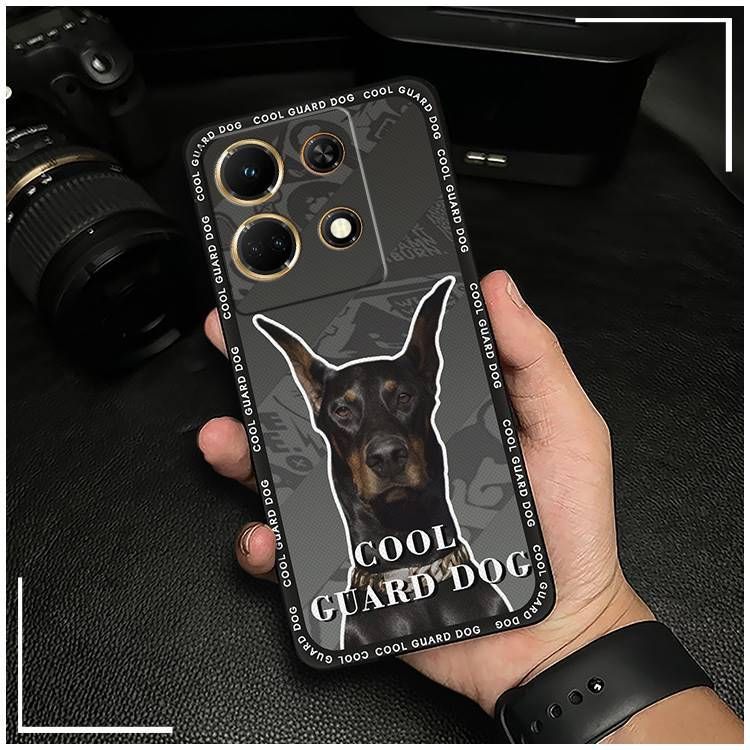 TechGlobe compatibile con Infinix Note30 VIP/X6710 Custodia per telefono rossa con bordo completo per uomini e donne, divertente e creativa._voghion.com