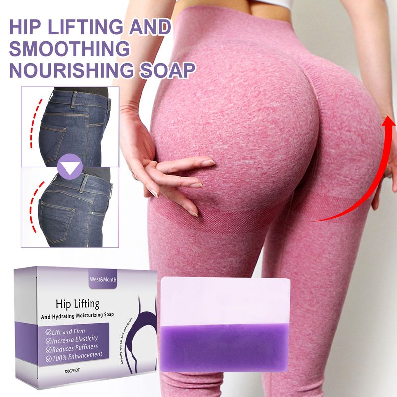 West&Month Smoothing And Brightening Soap For Butt Lift, Clear Skin, Beautify Hips, Tighten Muscles And Create Plump Hips_voghion.com