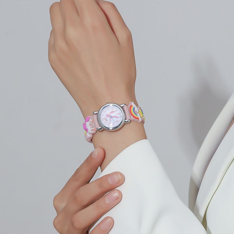 Orologi al quarzo Accessori Gioielli Giocattolo Puntatore Orologio per studenti Moda Elegante Ragazze Unicorno Fai da te Orologio al quarzo per bambini all'ingrosso_voghion.com