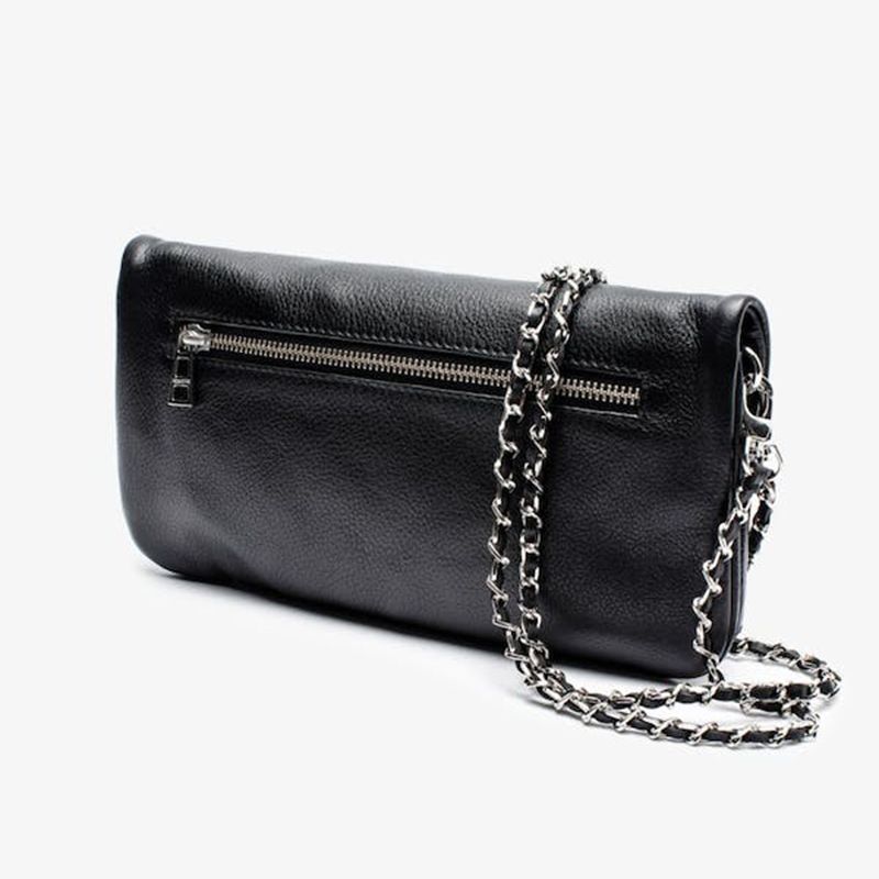 Borsa a tracolla in PU nera, nuova moda 2025, design di lusso, casual, da donna_voghion.com