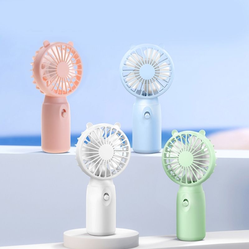 Handheld Mini Cooling Fans AA-Battery Operated Small Fan For Home Office- Travel Outdoor And Camping_voghion.com