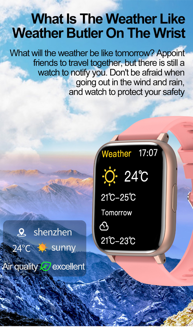 New H9 Smart Watch Health Monitoring Bluetooth Call Watch Sports Heart Rate Blood Oxygen_voghion.com