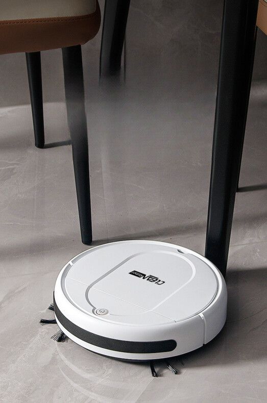 Geschenk Smart Robot Mop Integrierte vollautomatische Haushaltsstaubsauger Kehrwaschmaschine_voghion.com