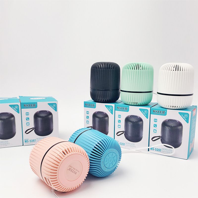 WS-5397 Mini altavoz inalámbrico portátil para exteriores con Bluetooth, gran volumen, con enchufe para tarjeta TF_voghion.com