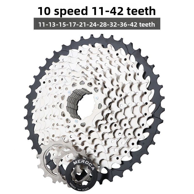 Mountainbike 9/10 Geschwindigkeit 36T/40T/42T/46T/50T/52T Kassette Freilauf Fahrrad Zubehör_voghion.com