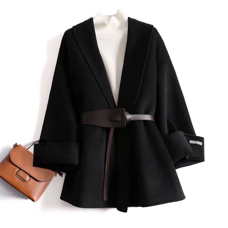 2020 Nuova cintura annodata in lana per cappotto, accessori per stringere la vita, moda versatile, ampia cintura, stile unico e alla moda._voghion.com